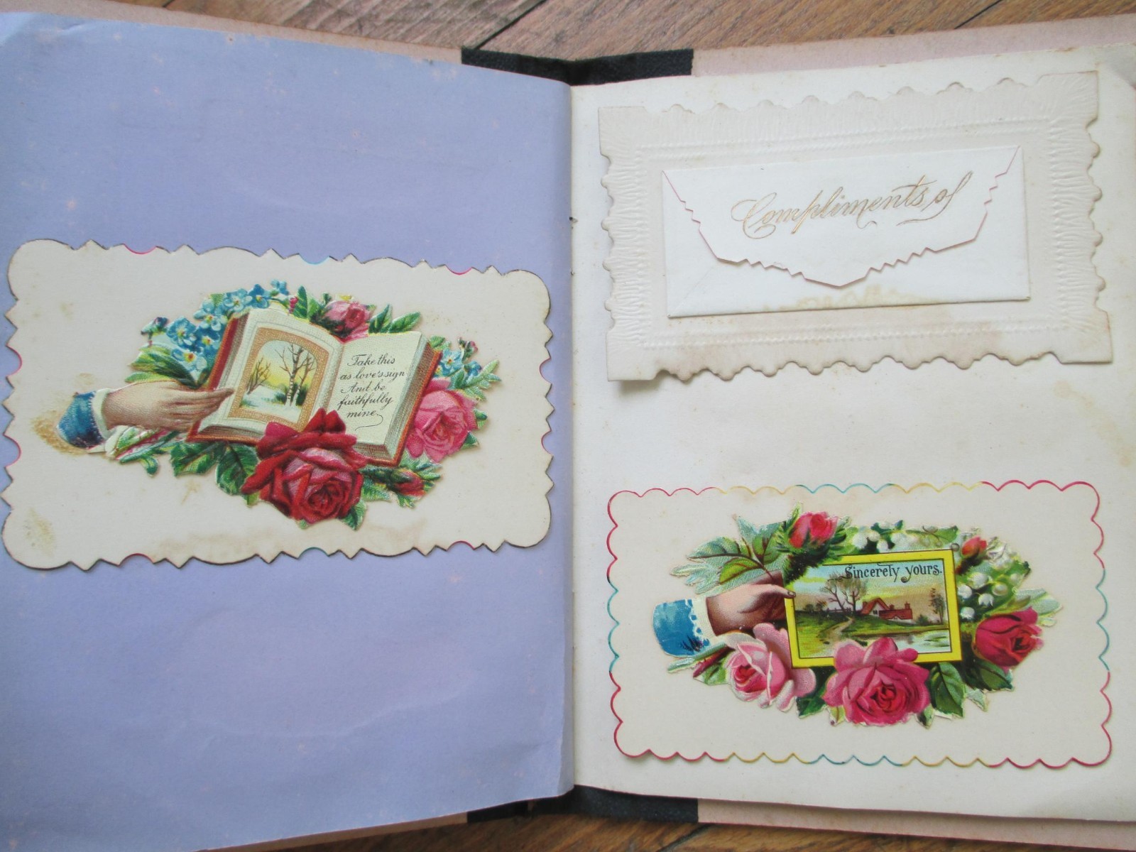 Victorian Trade Calling Card 1890 Salesmen’s Sample Book Union Card Fringed