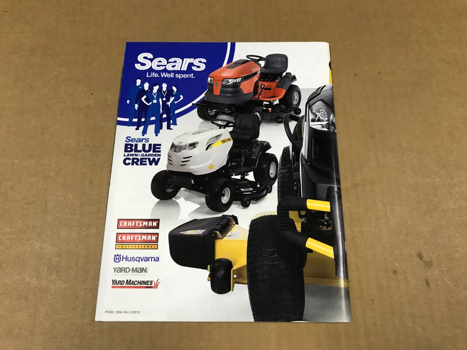 2010 Sears Riding Equipment Attachments & Tillers Catalog
