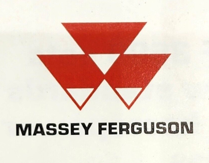 Massey Ferguson 8570 Rotary Combine Sales Salesman Showroom Brochure 12 Pages