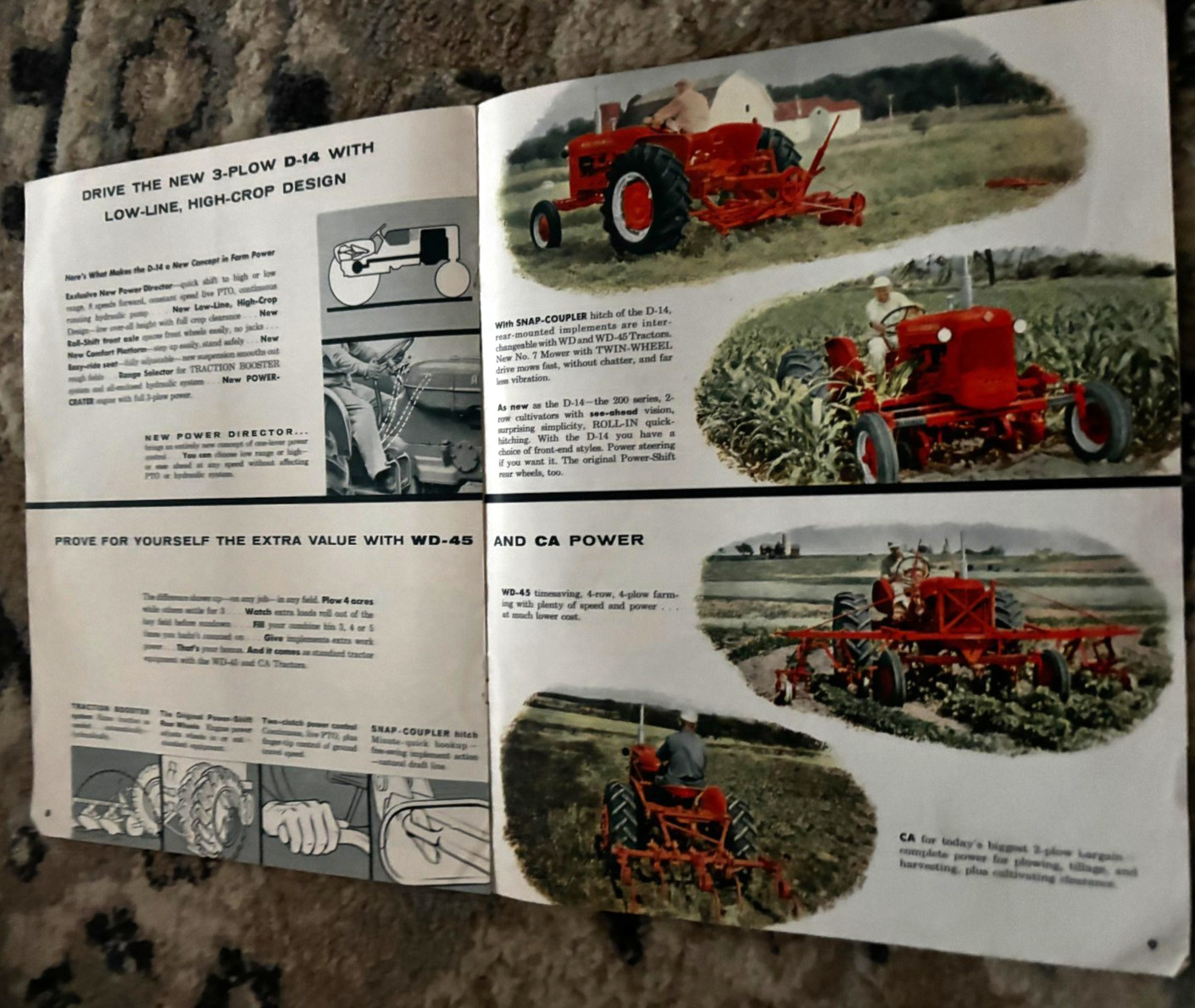 Allis Chalmers Buyers Guide For 1957 Brochure DCPA26