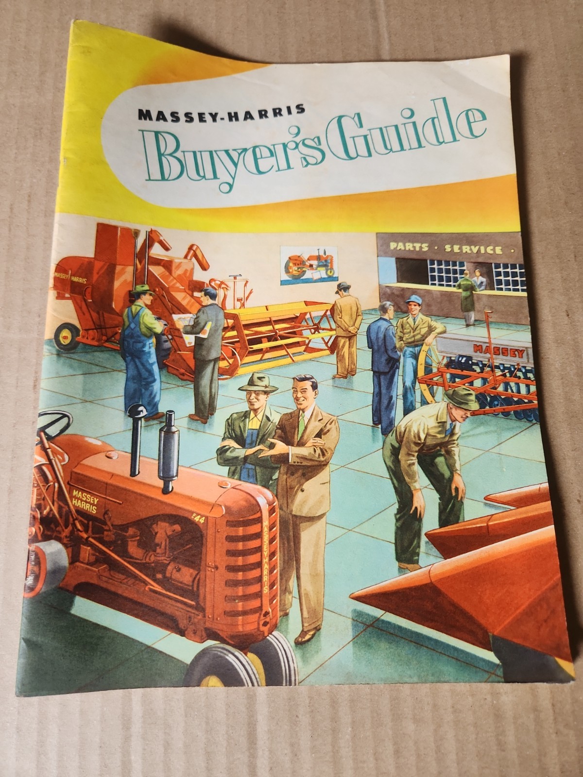 VINTAGE MASSEY HARRIS BUYERS Full Tractor GUIDE Orchard Hillside Rice CATALOG