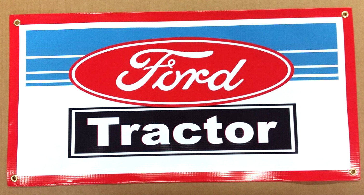 FORD TRACTOR – BANNER- 48” X 24”