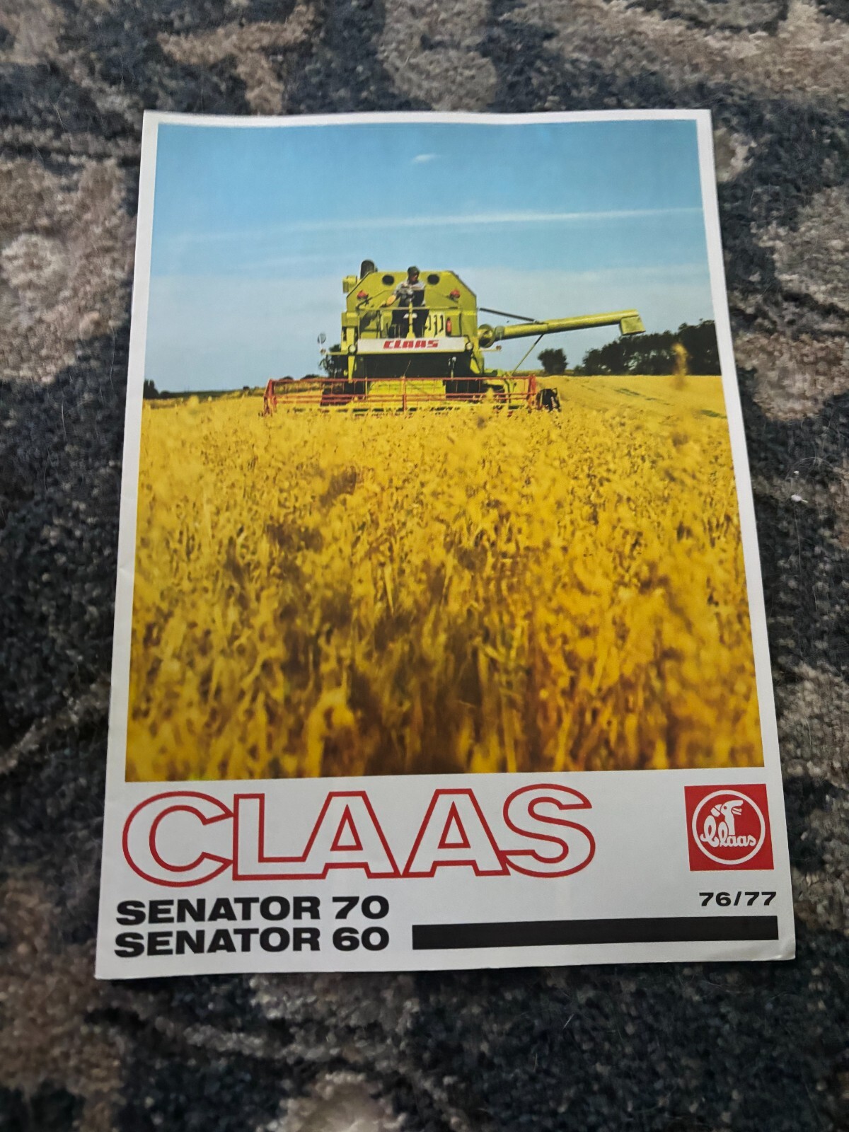 Claas 60 70 Senator Combine Brochure FCCA25