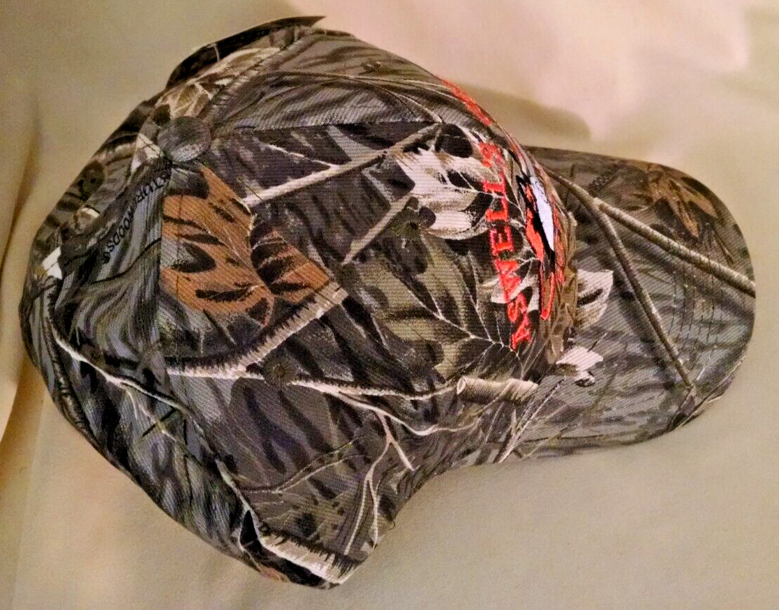 STIHL HAT ASWELL’S GARAGE SUFFOLK VA CAMO ORANGE NATUREWOODS DAYSTONE CHAIN SAW