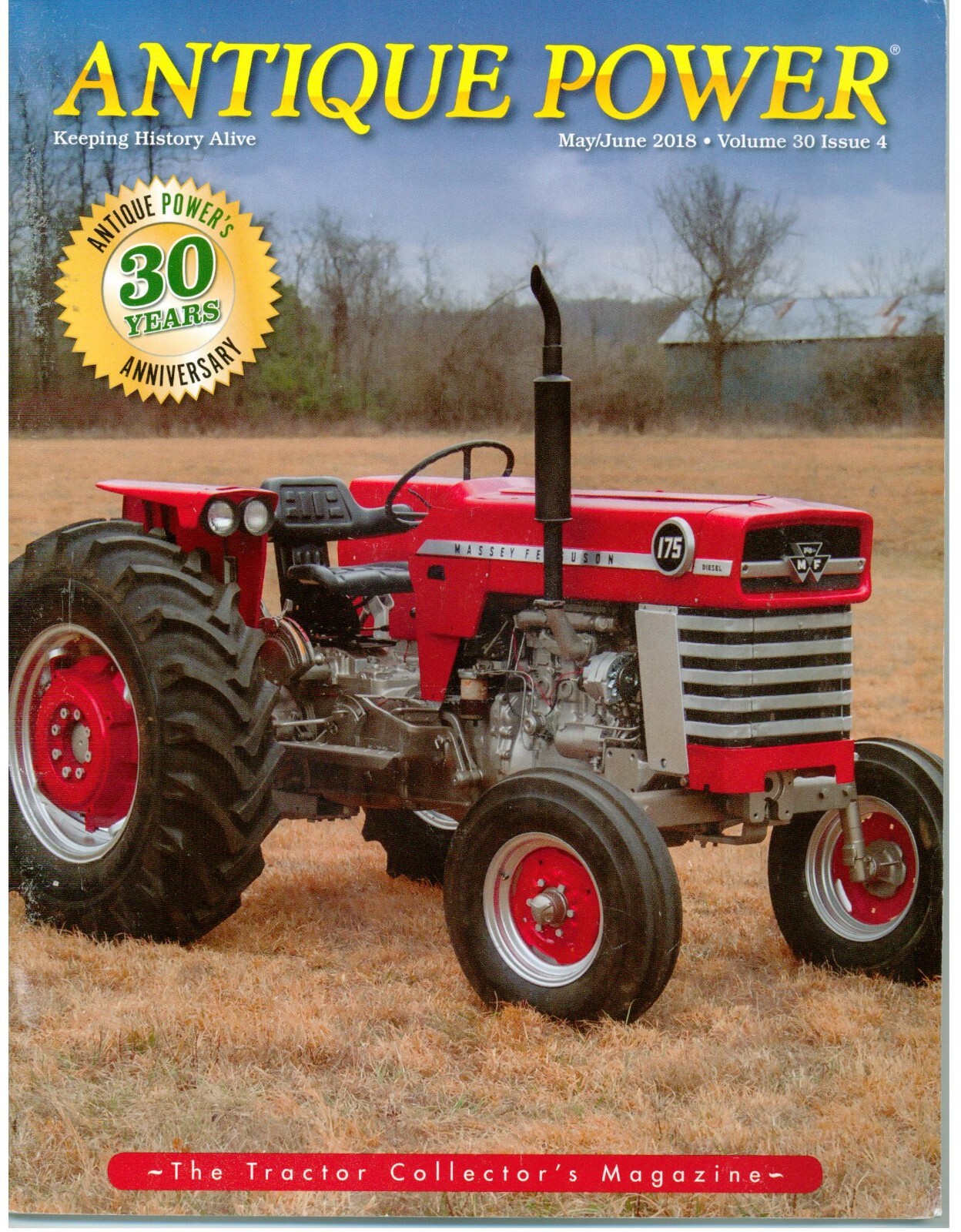 McCormick-Deering Super WDR-9, Massey Ferguson Model 175 Tractor, David Brown