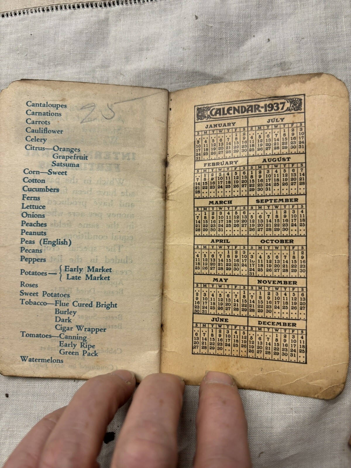 Antique 1928 & 1930s Farmers Memo from Fertilizer Co Guano Bag all Virginia