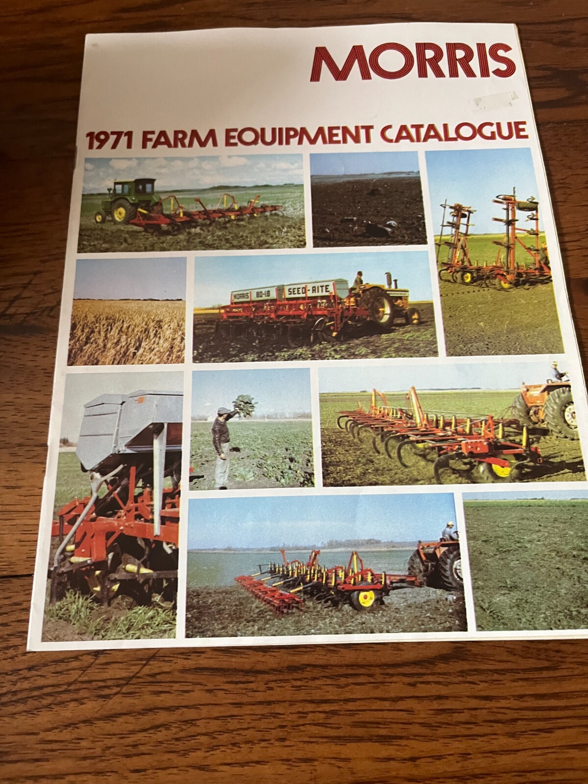 Morris Farm Equipment Buyers Guide For 1971 Brochure FCCA