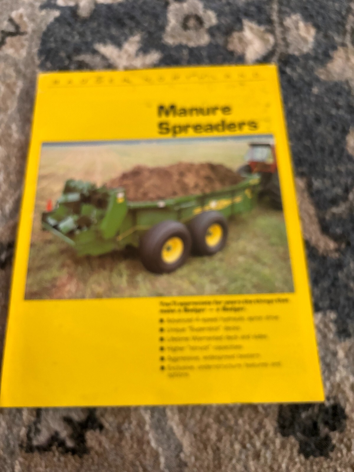Badger Manure Spreader Brochure FCCA24