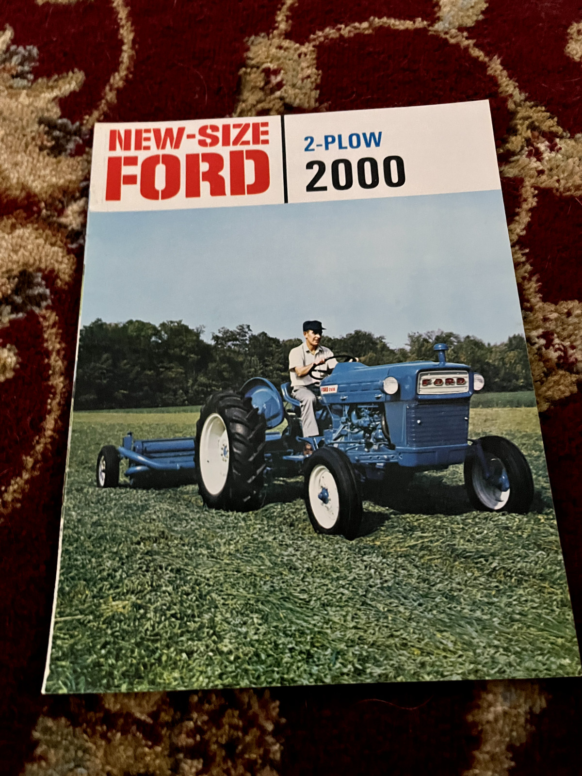 Ford 2000 Tractor For 1964 Brochure BAOH