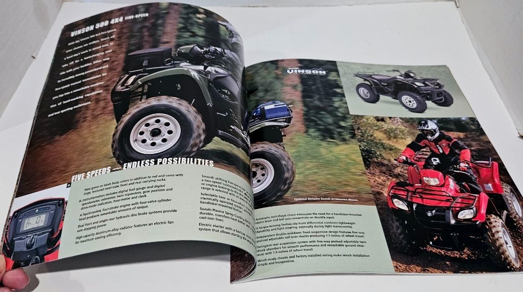 Suzuki Quadrunner 2006 Product Brochure/Booklet 99922-06301