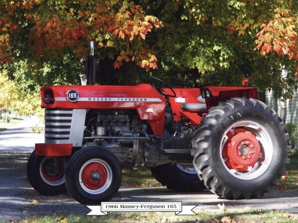 1966 Massey Ferguson Model 165 Tractor NEW Metal Sign: 12×16″ Ships Free