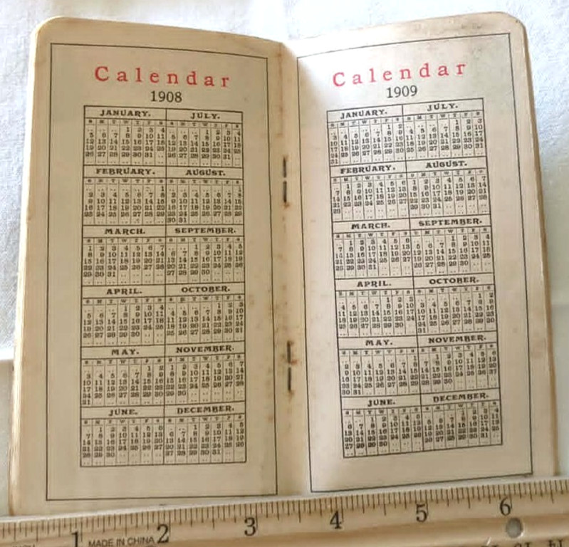 RARE 1908-1909 Swift & Company Fertilizer “Bone And Blood” Farmers Pocket Guide