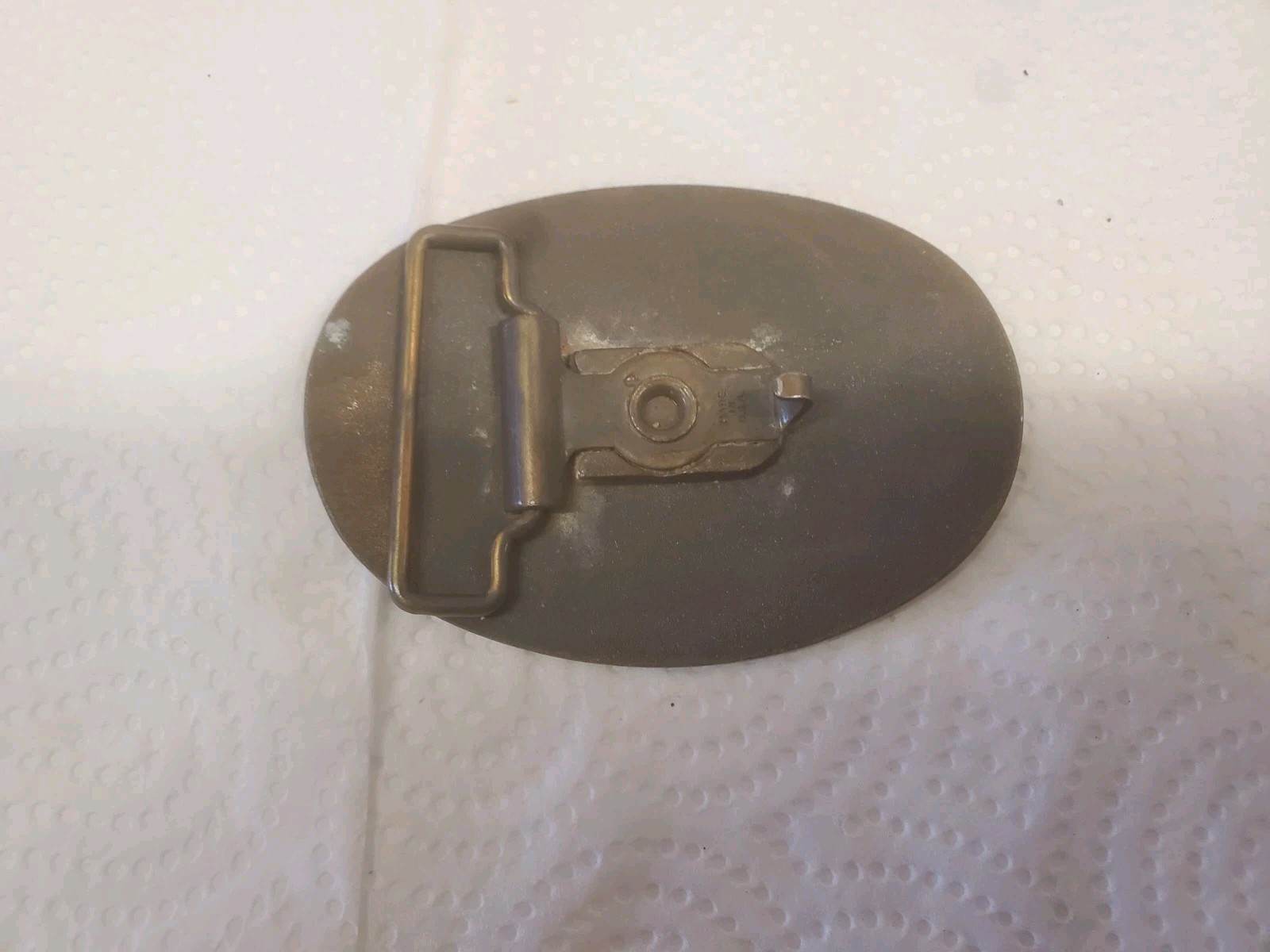 3-1/2″ X 2-1/2″ Metal Belt Buckle Bush Hog Mowers Farm & Ranch