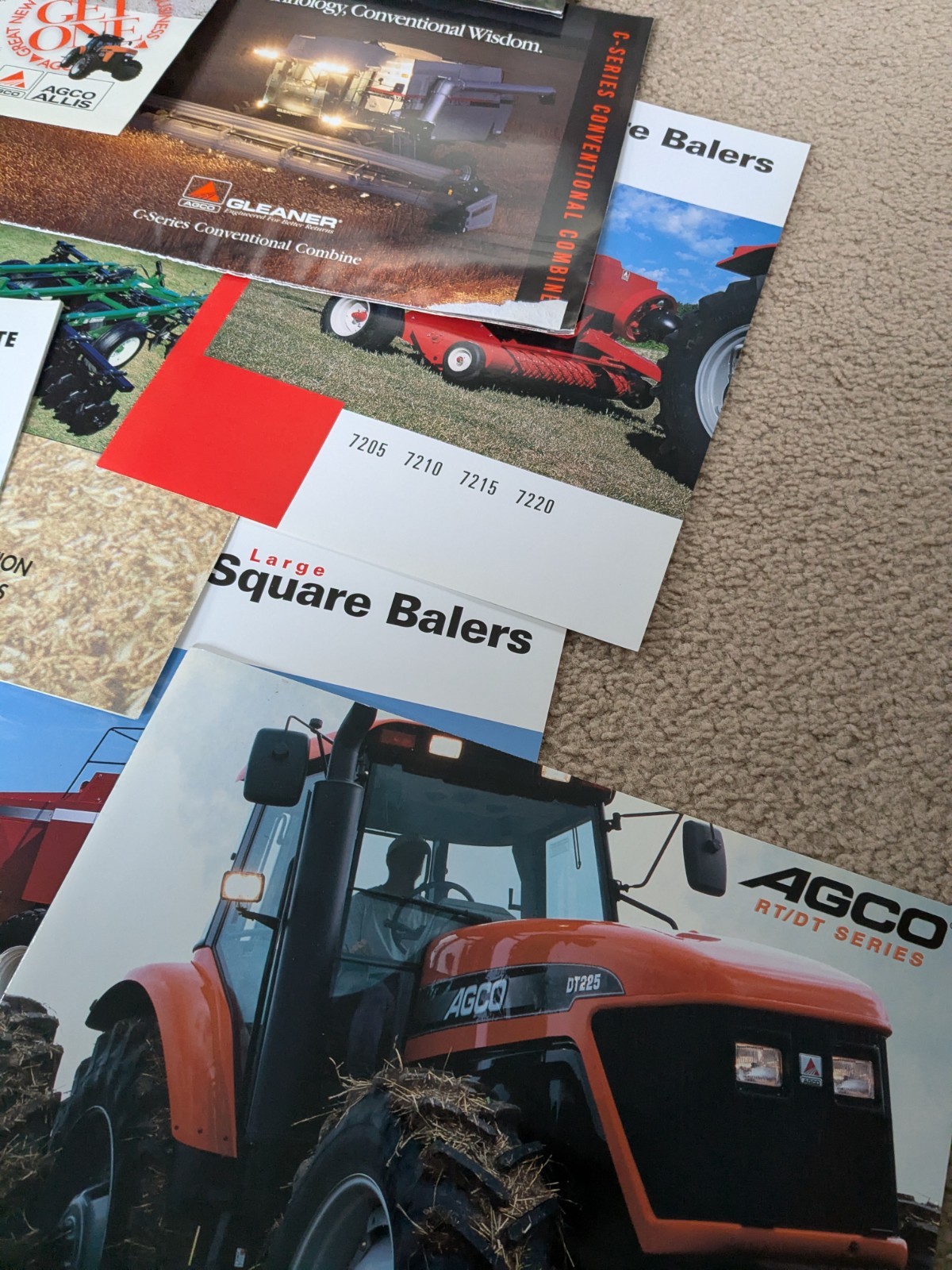 1990’s-Early 2000’s Agco White Paper Ephemera Lot