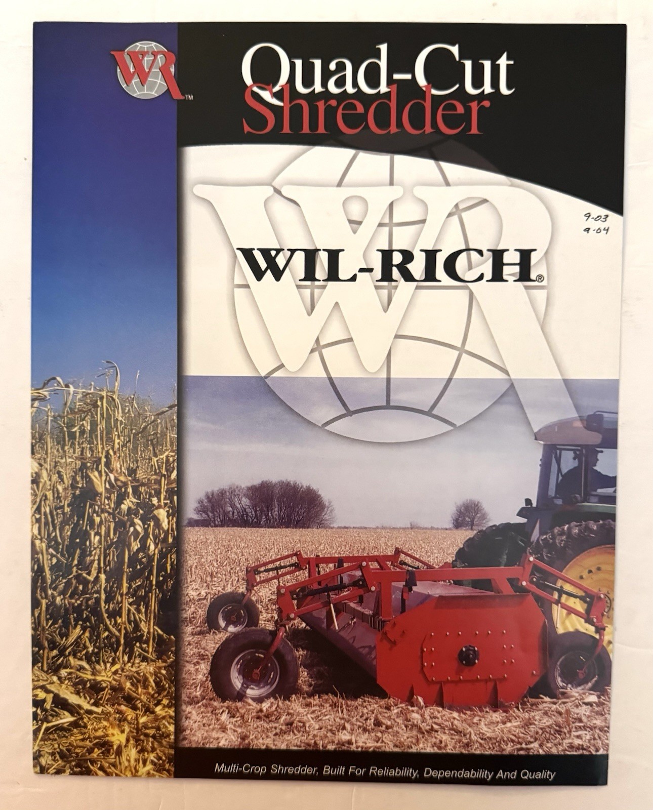Agriculture Farming Set If 3 Shredder Dealer Sales Brochures