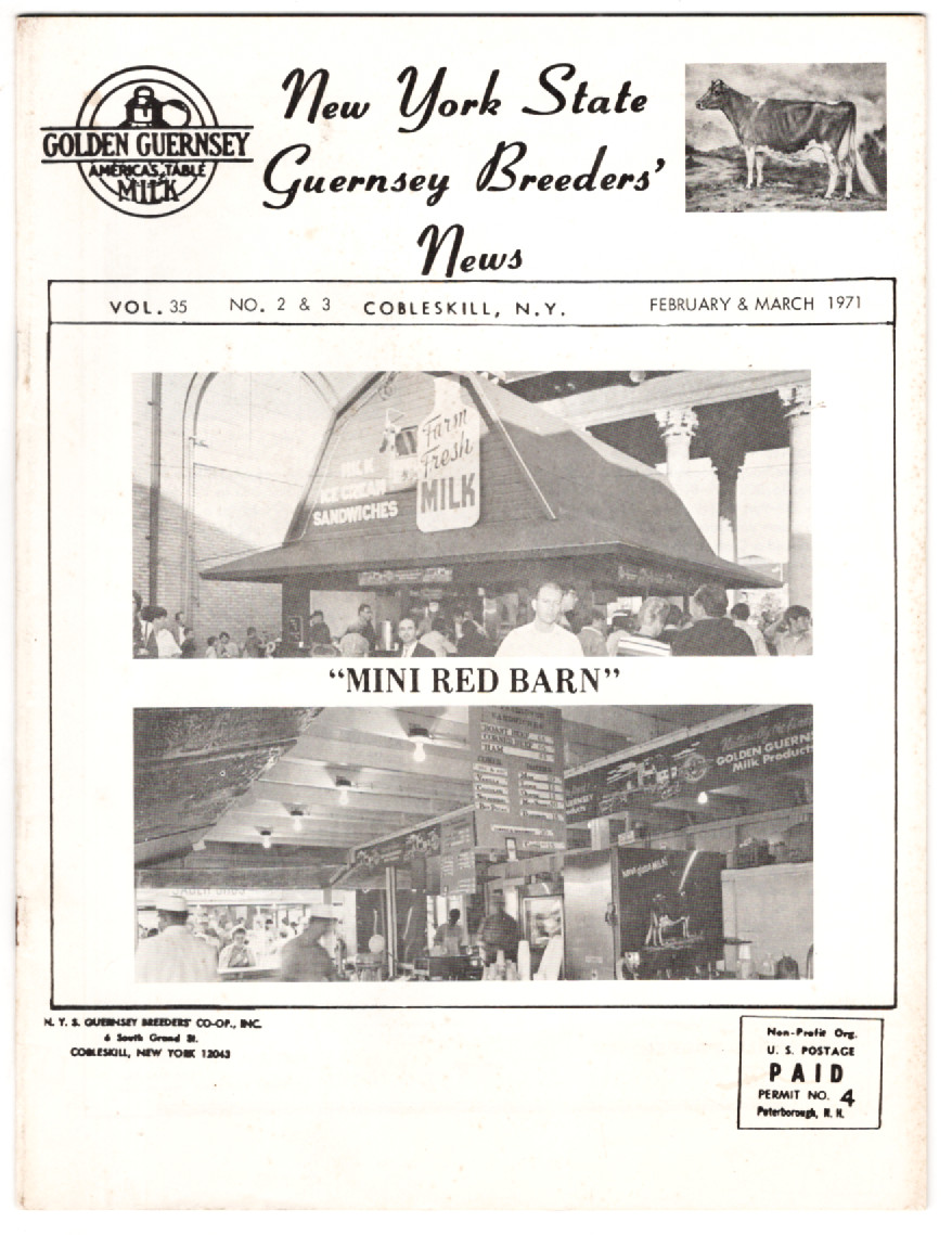 New York State Guernsey Breeders’ News, Vol. 35, Nos. 2 & 3, Feb & Mar 1971