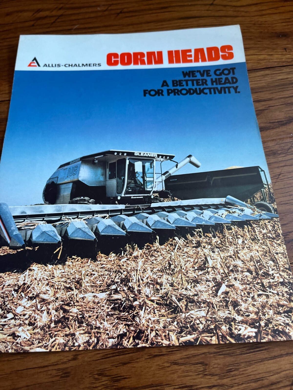 Allis Chalmers Corn Heads For 1980 Brochure DCPA18