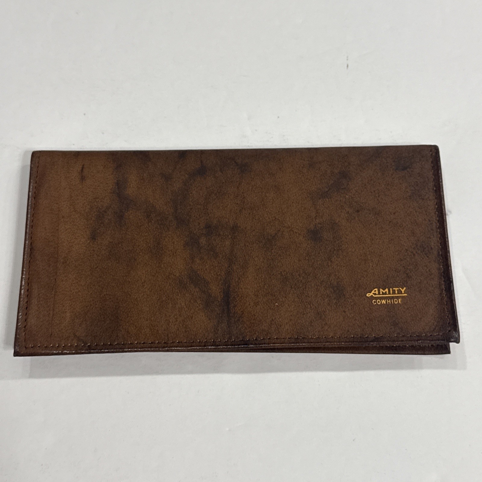 Vintage Men’s Amity Leather Check Recorder CASE Harvesters Tractors