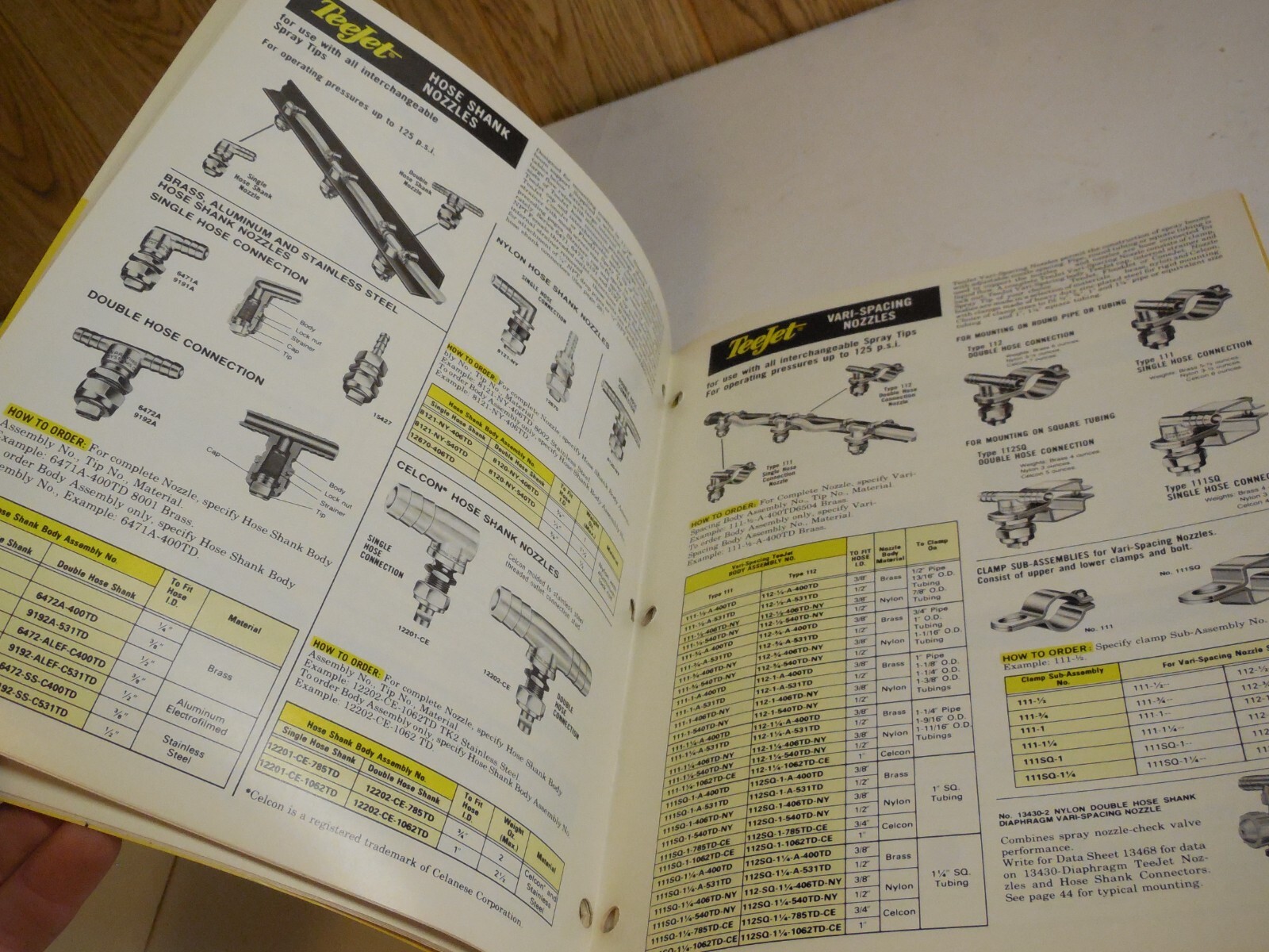 X11 TeeJet Farming Vintage Catalog 38 Farm, Agriculture Spray Nozzles Manual
