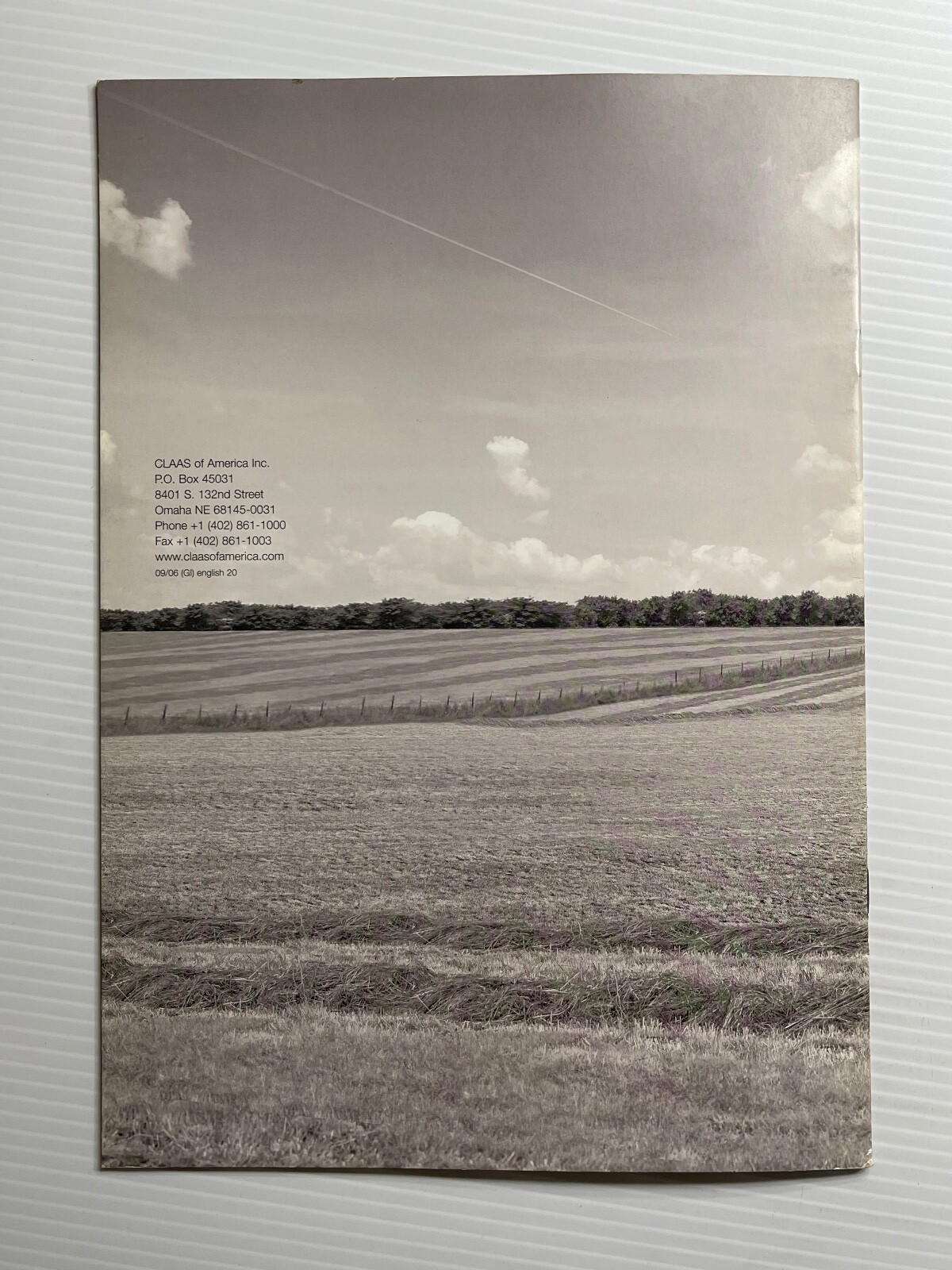 CLAAS Rollant 250 RC 240 Baler Sales Brochure *2009* (Showroom Sales Book)