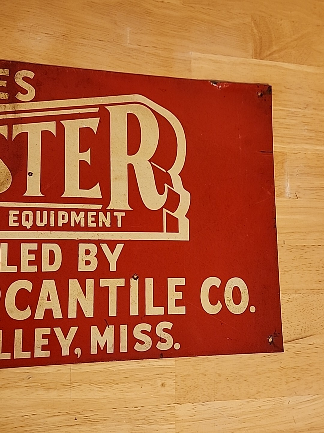 Dempster Windmill Water Supply Equipment Farm Tin Sign Vintage Antique 24×12