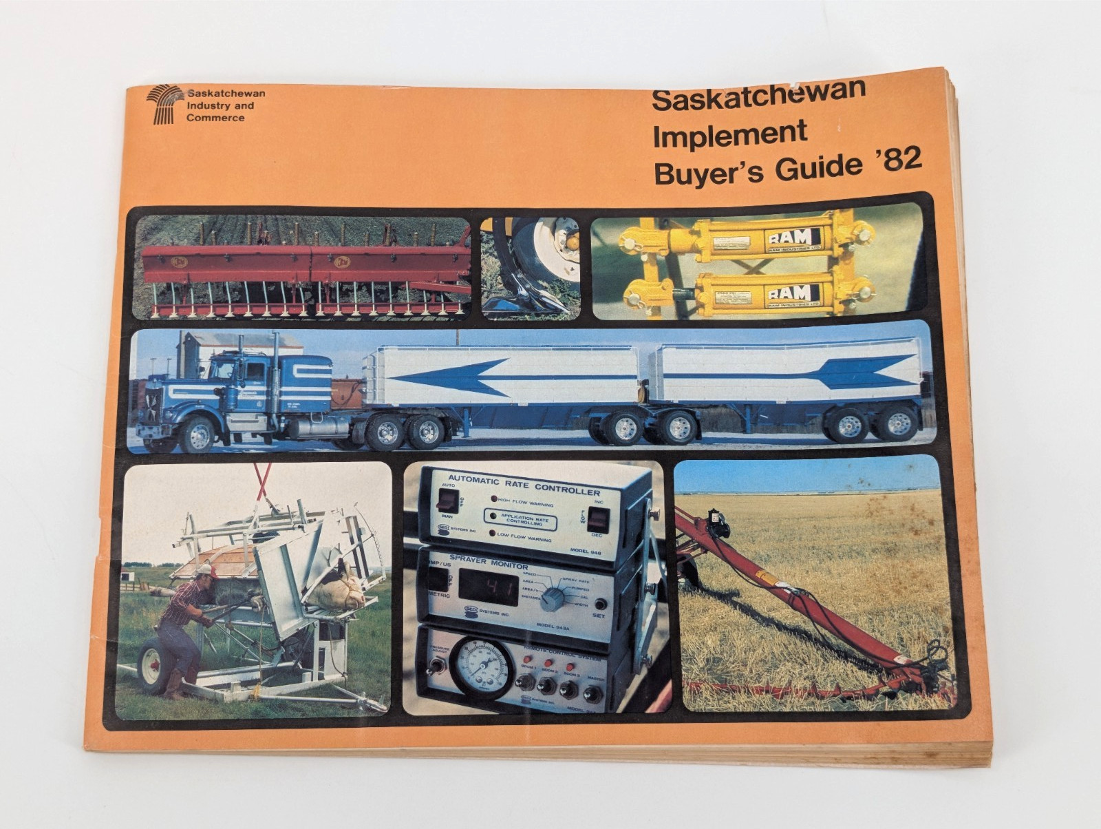 Saskatchewan Implement Buyer’s Guide 1982 Industry and Commerce Catalog