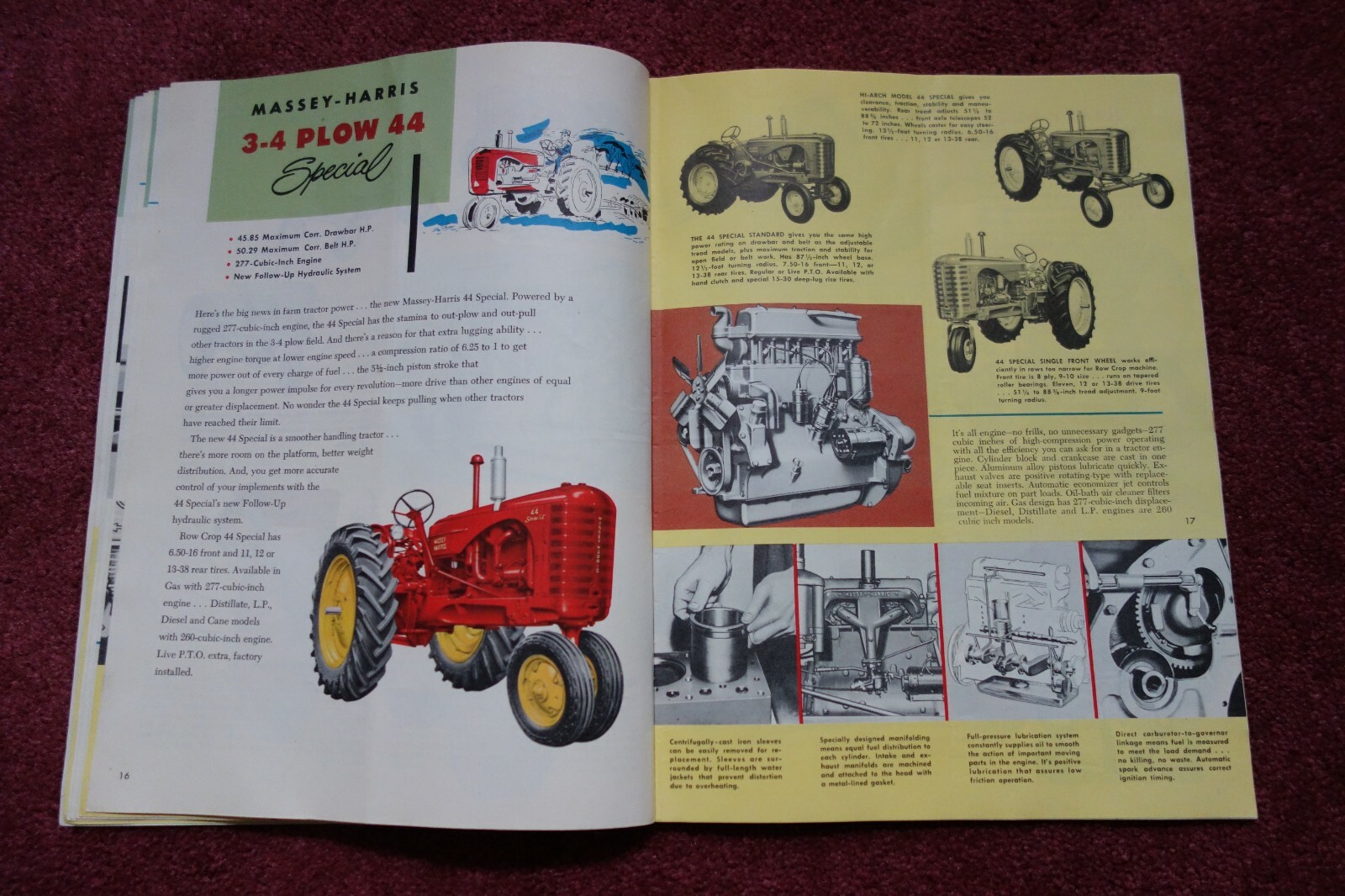 MASSEY HARRIS Tractors Buyer’s guide Illustrated Full Color CATALOG