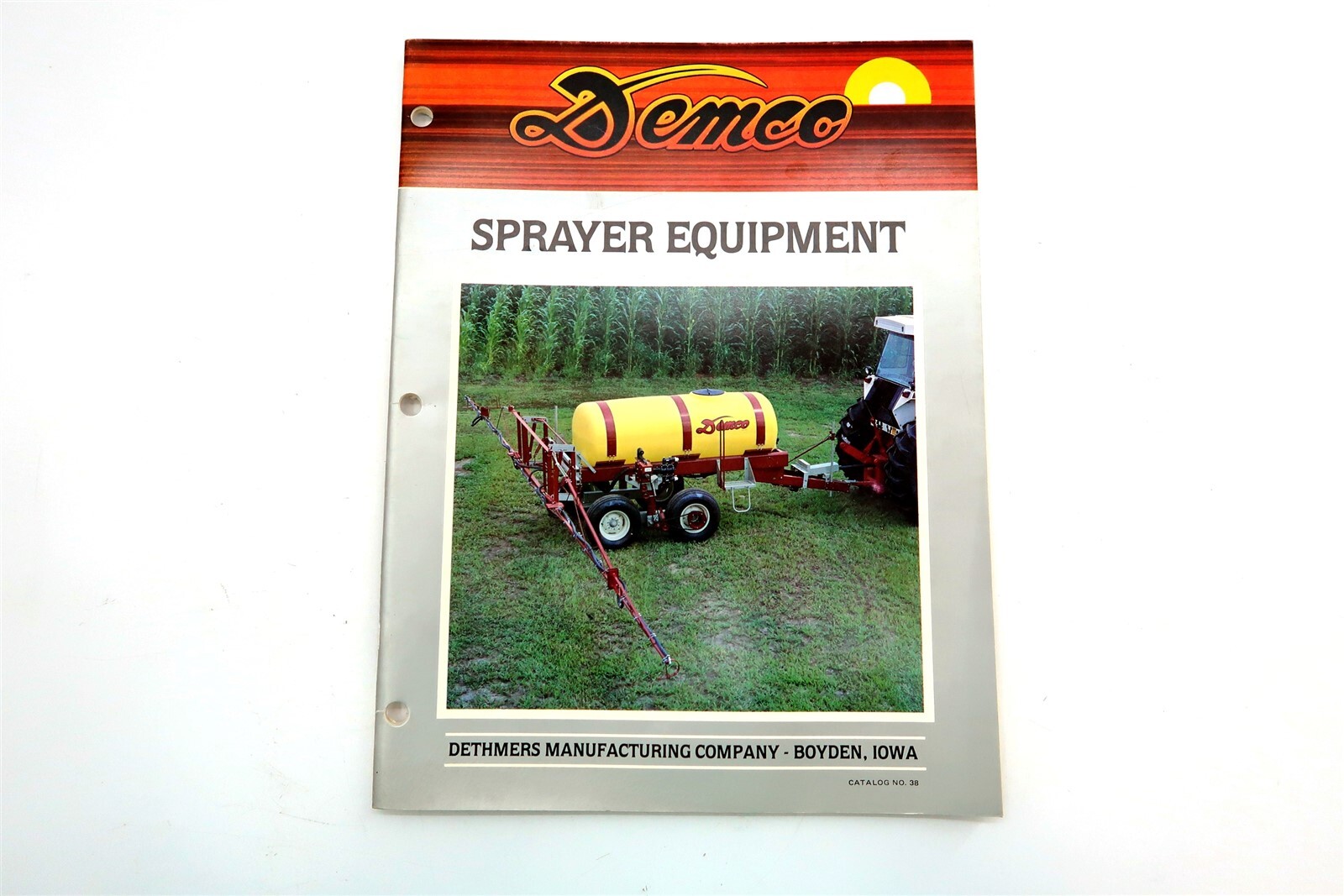 Vintage 1980’s Demco Sprayer Equipment Dealer Brochure Catalog No 38