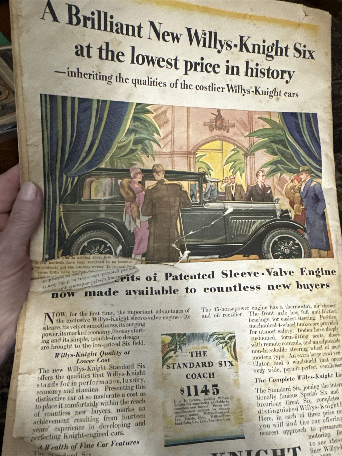 1928 Capper’s Farmer Magazine Cover Only Vintage Farmhouse Art Advertising