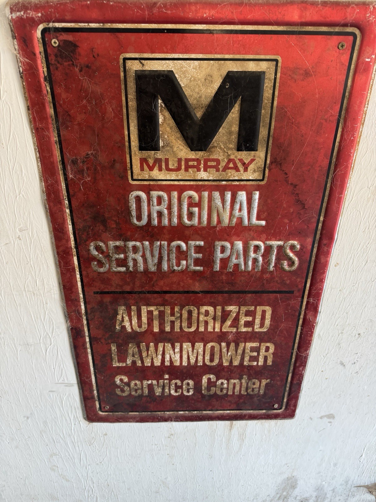 Murray Lawn Mower Sign