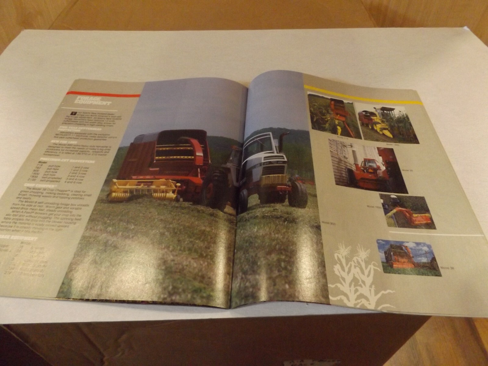 SPERRY NEW HOLLAND EQUIPMENT BUYER’S GUIDE 85, LIT # 123