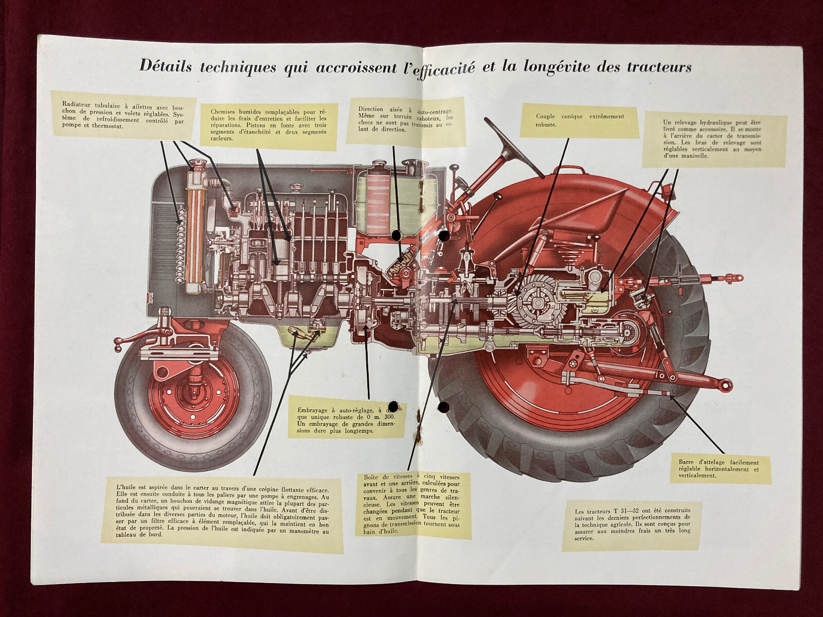 VOLVO T31 T34 Tractor OLD Catalogue/Brochure
