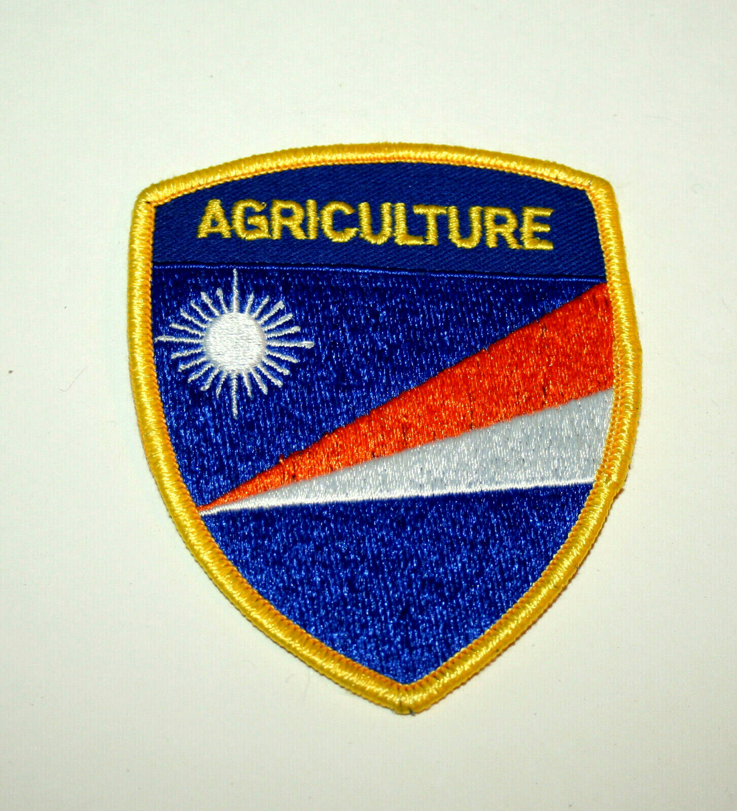 2 Vintage Military ? Army Corps Agriculture Farm Equipment Tractor Patch New NOS