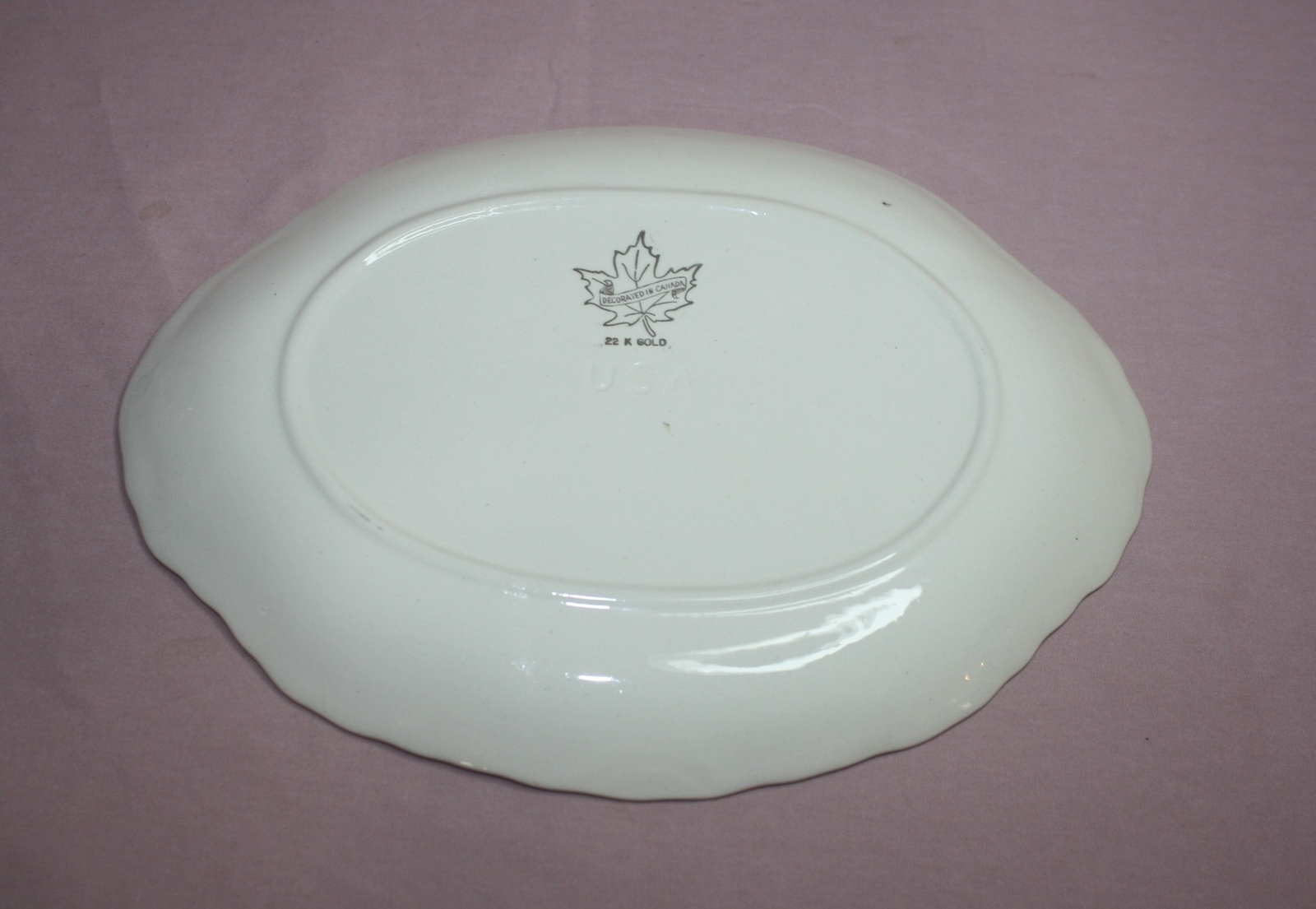 VTG. MANITOBA AGRICULTURAL MUSEUM AUSTIN SOUVENIR SERVING PLATTER 9 3/4″x 7 3/8″