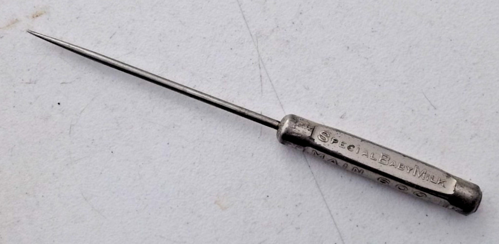 Circa 1900-1920 GLEN TANA Farms Advertising Ice Pick Spokane Wa. Special Milk