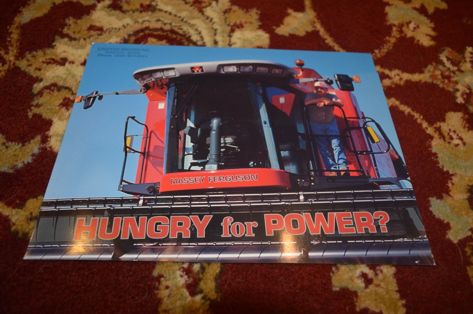 Massey Ferguson 9690 9790 Combine Brochure FCCA