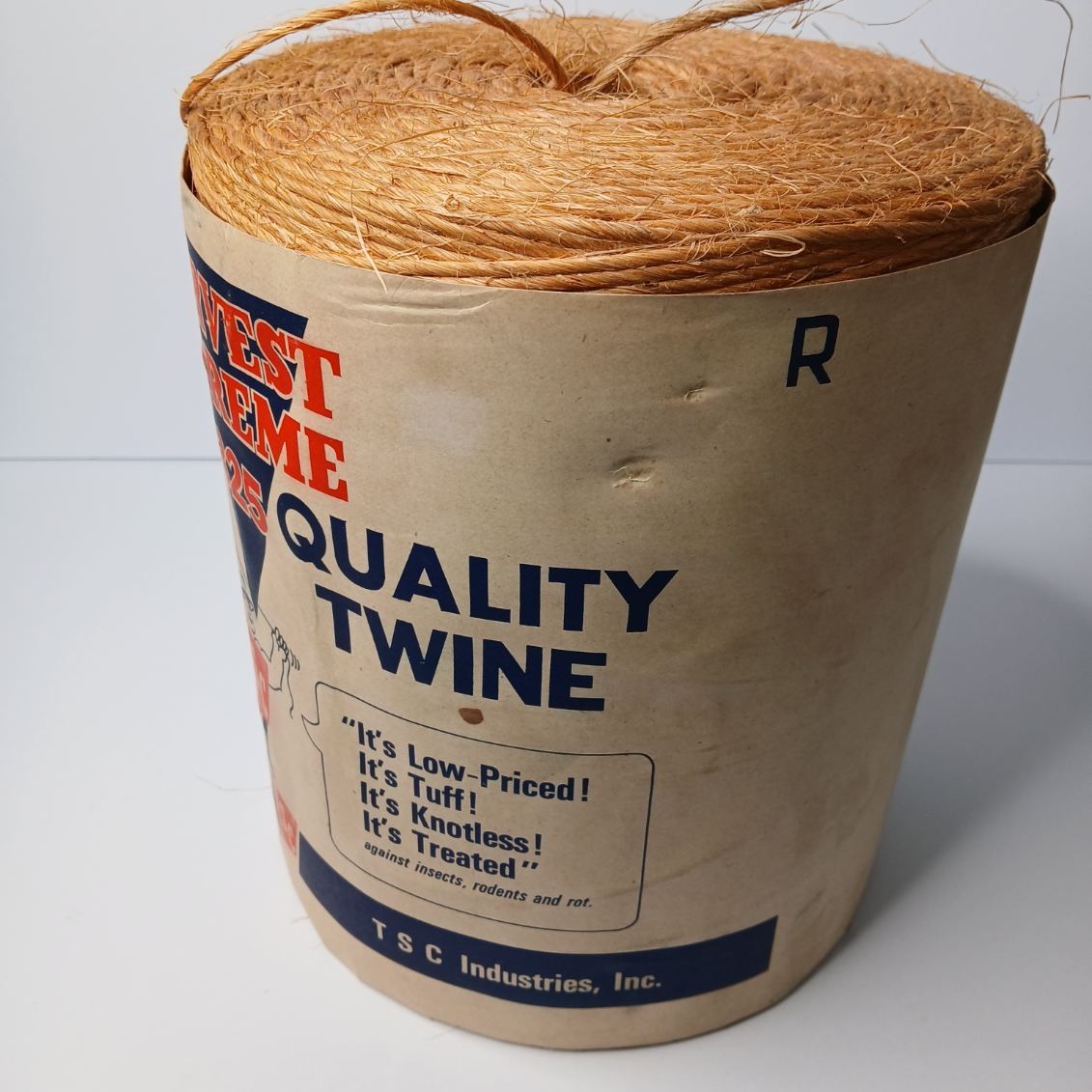 Vintage Tractor Supply Company Premium Quality Baler Twine Roll