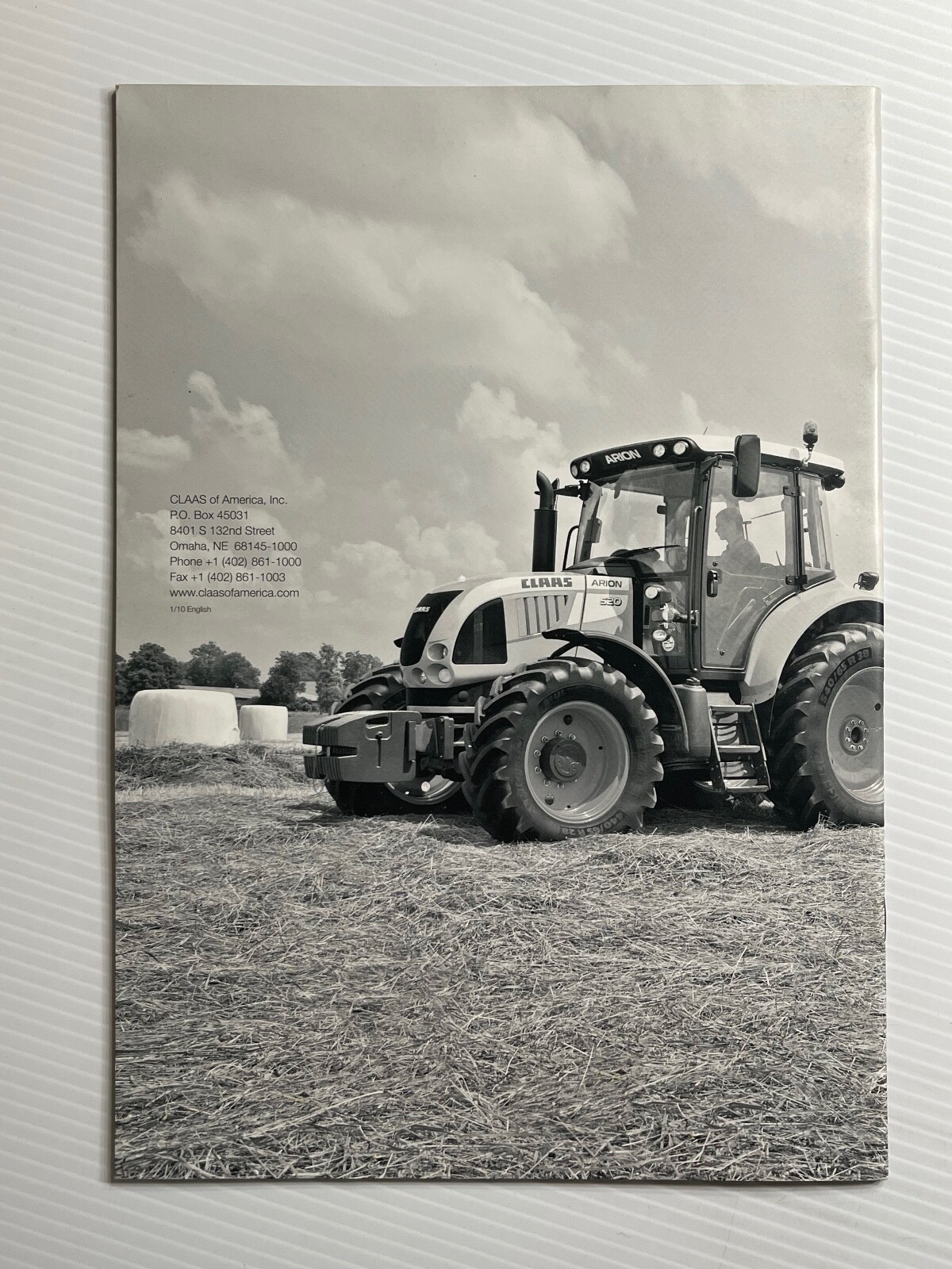 CLAAS Liner Rakes Sales Brochure *2010* (Showroom Sales Book) *1650 – 750 Twin*