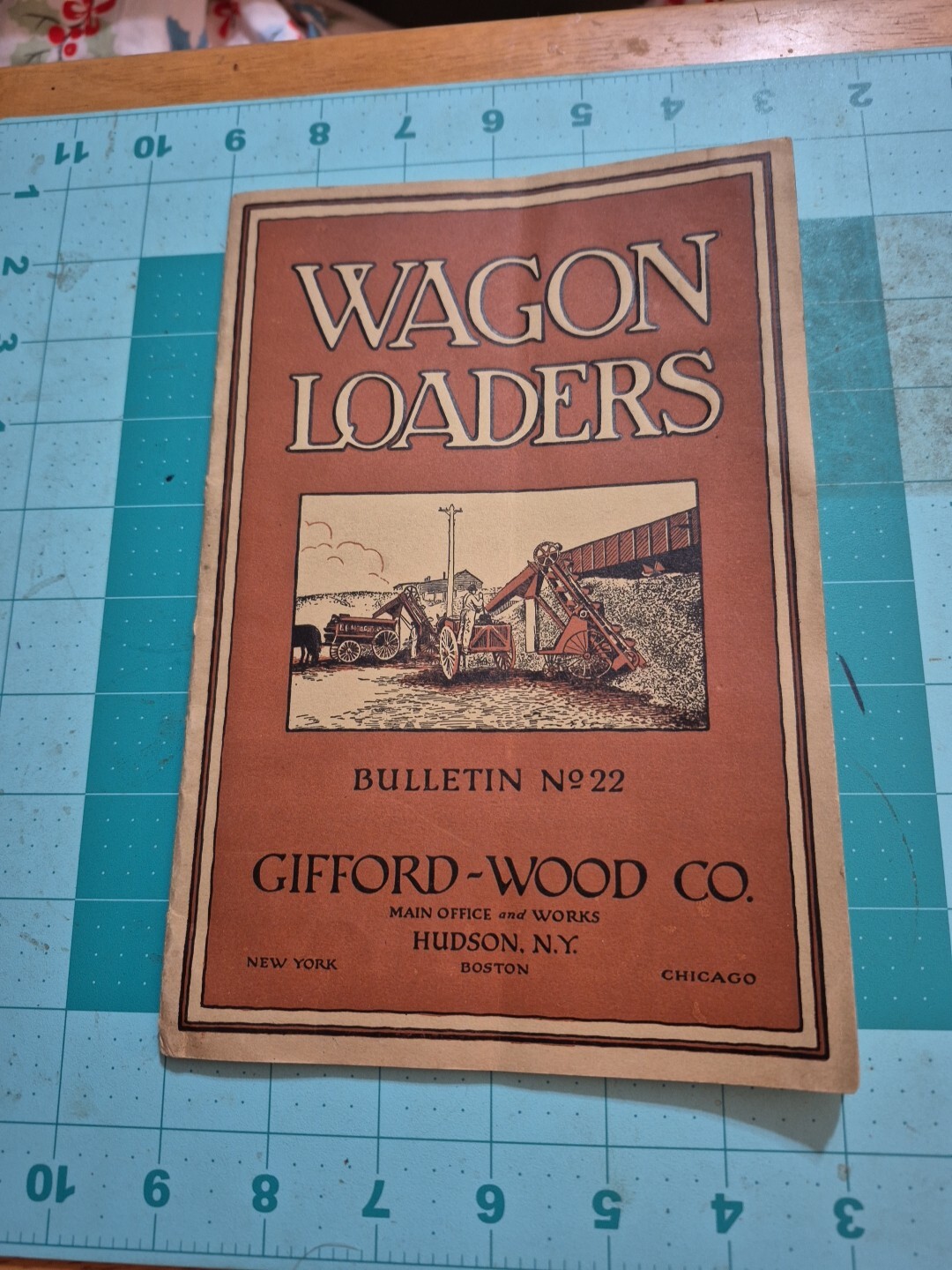 1916 Original Gifford-Wood Co. Wagon Loaders No. 22 Catalog