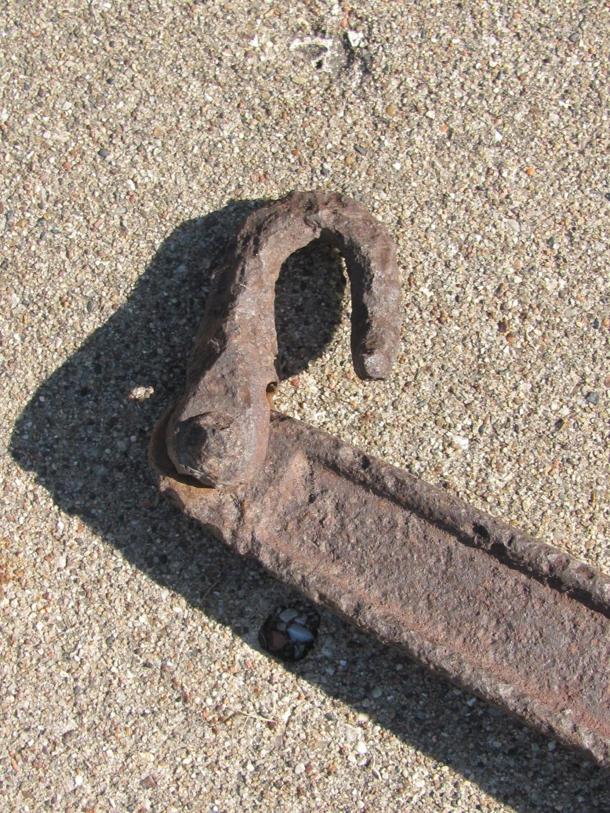 ANTIQUE CAST IRON HORSE SINGLETREE ACME HARVESTER CO PEORIA IL NO SHIPPING