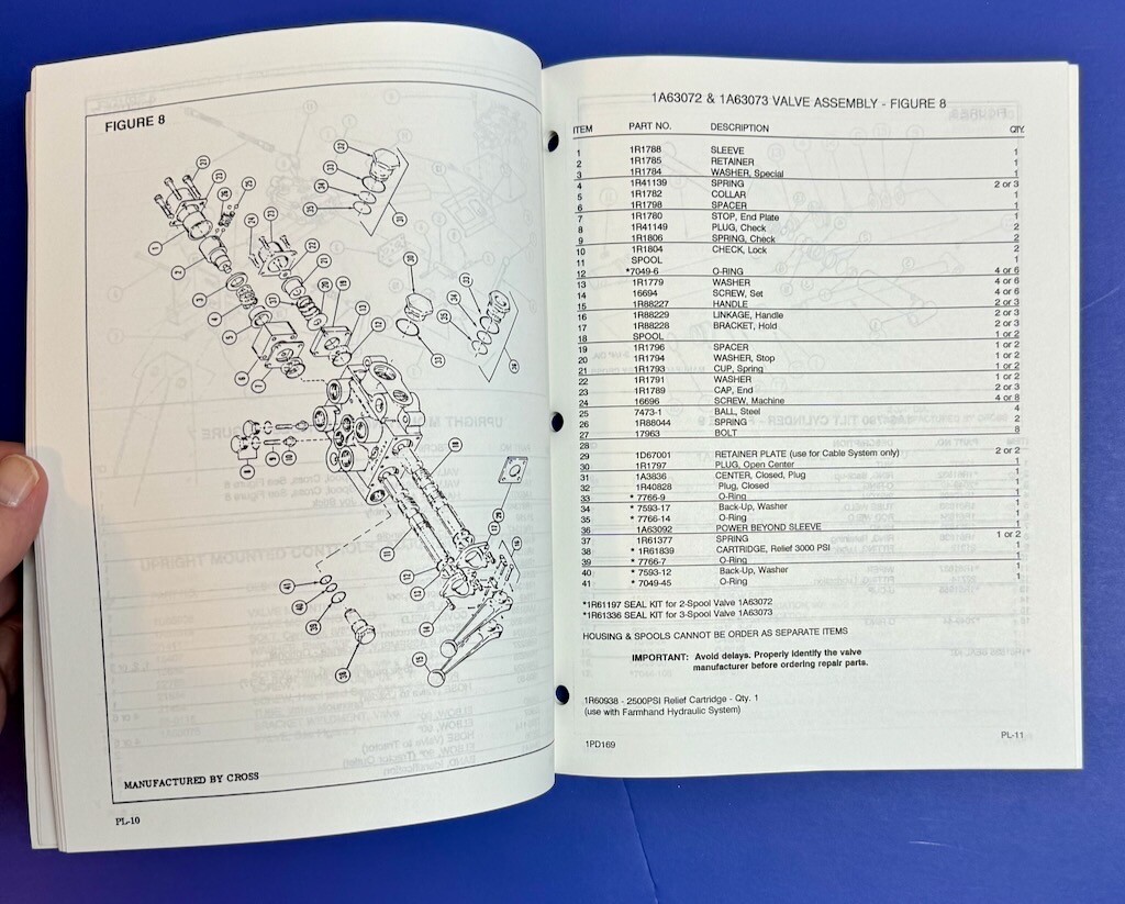 Farmhand GL545 Loader Parts Setup & Operators Manual