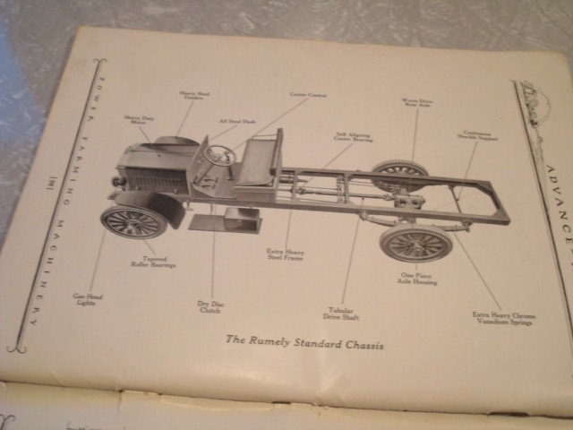 RARE Advance Rumely Power Farming Machinery 100 Page Publication