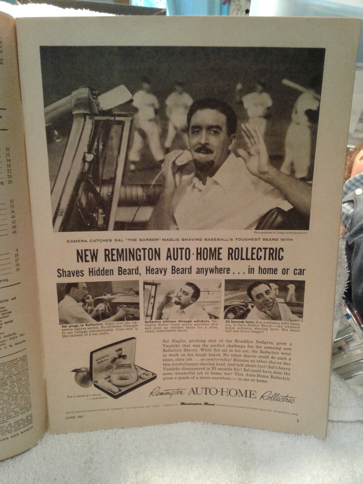 June 1957 FARM & RANCH mag SOUTHERN AGRICULTURIST adver DIXIE EDITION cars IH
