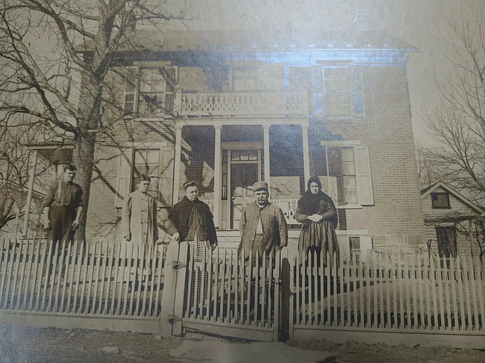 1900s Era Old Bentzel Farmers Family Photograph Fairfield Pa