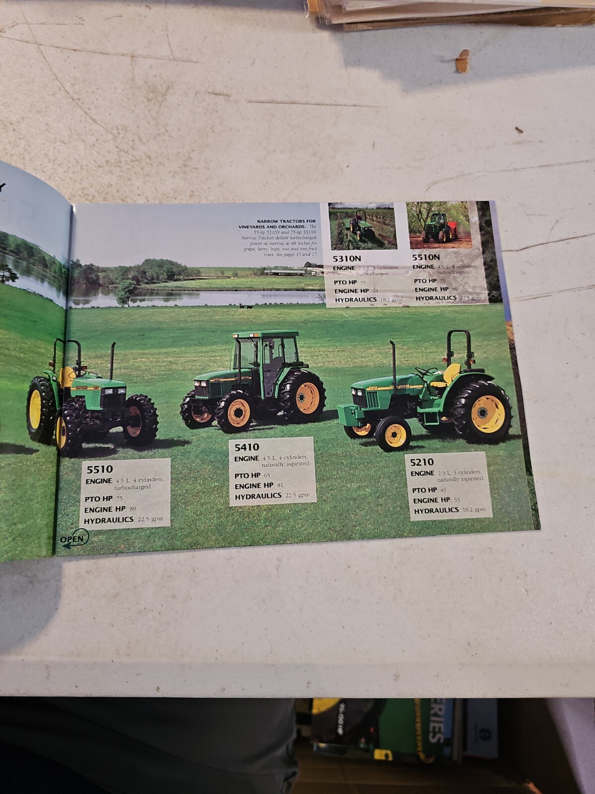 1998 John Deere 5000 Ten Series Brochure