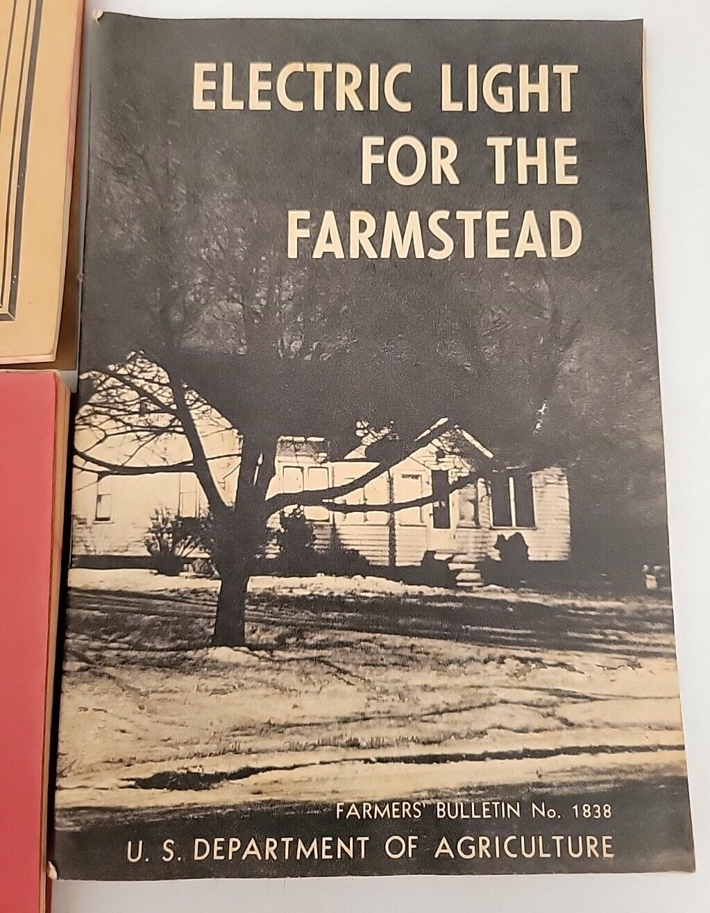 1940s Farm and Ranch Income Tax Record and Electric Light Farmstead AWESOME