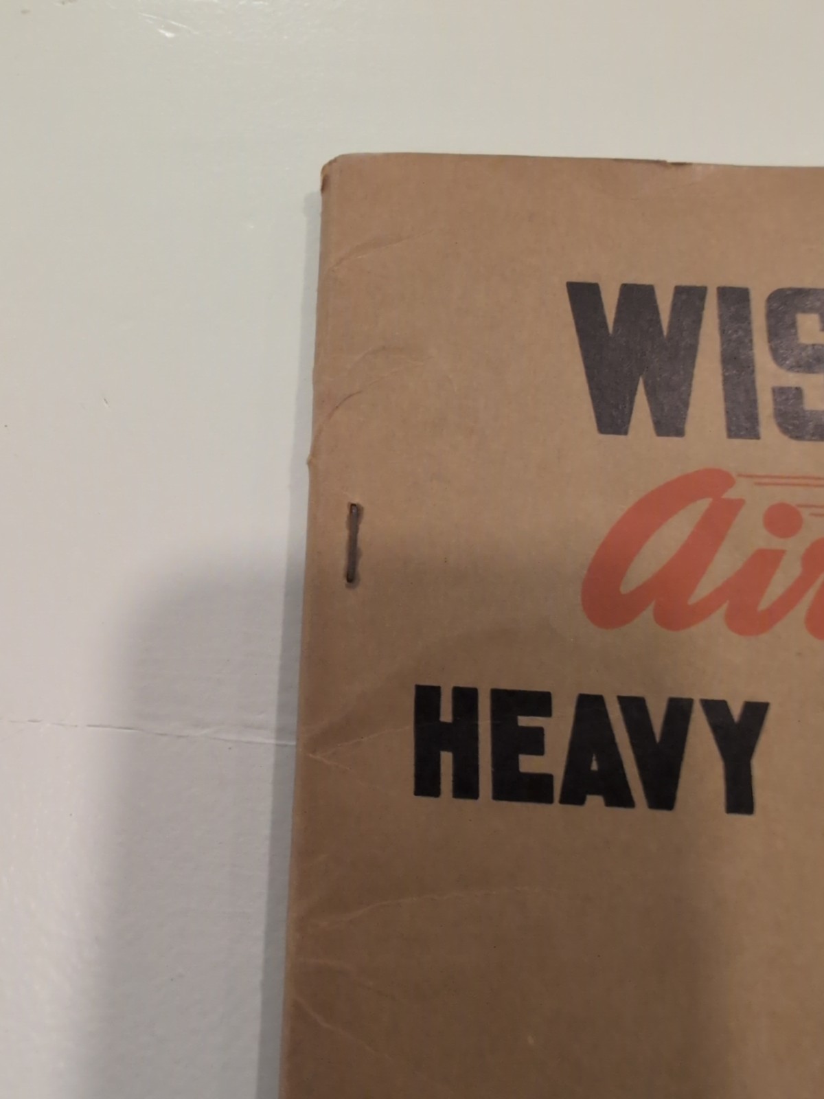 Vtg Wisconsin Engine Instruction Book Part Model AA AB ABS ABN AK AKS AKN