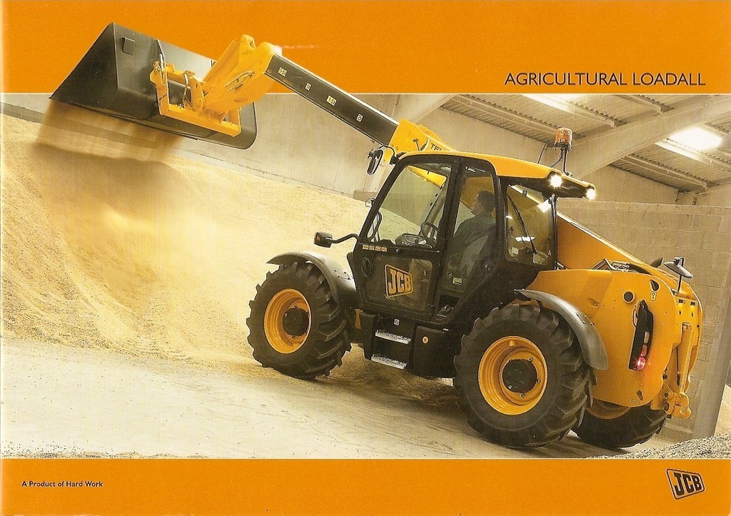 Farm Equipment Brochure – JCB – Loadall Telehandler Fork Lift 2009 (F1513)