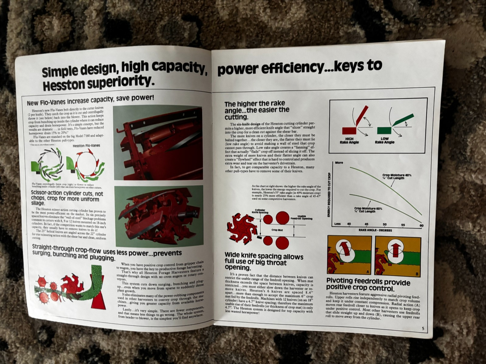 Hesston 7140 7150 7160 Pull Type Forage Harvesters For 1979 Brochure DCPA26