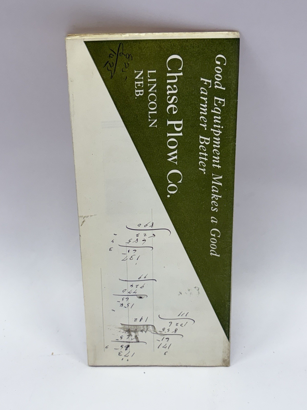 RARE 1920’s Chase Plow Co. Lincoln Nebraska NE Repair Brochures